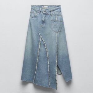 Zara asymmetrical skirt (New with tags) Size L